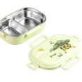 thumbnail image 1 of CAROOTU Thermal Lunchbox Stainless Steel Portable Eco-friendly Food Container with Compartments Leakproof Lunch Box, 1 of 7