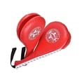 thumbnail image 1 of Paleta doble de entrenamiento de taekwondo Rka para fanáticos, color rojo, 1 of 2