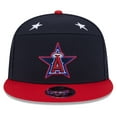 thumbnail image 2 of Men's New Era Navy/Red  Los Angeles Angels 2025 MLB All-Star Game Workout Side Patch 9FIFTY Snapback Hat, 2 of 5