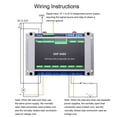 thumbnail image 4 of 10A 5V 2 Channel GPIO Relay Switch Board Module, Optocoupler Isolation, Industrial Automation Control, ABS Rail Mount Case, for Smart Home Systems, 4 of 7