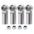 thumbnail image 2 of RC Car Metal Ball Joint, 4PCS Alloy 7.0mm Diameter M4 Thread Straight Link Rod End, Clockwise Thread Tie Rod End Ball  Holder Link, Link Linkage Rod End for 1/10 Model Car, 2 of 7