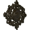 thumbnail image 3 of 22 1/2"W x 30 3/8"H x 1 1/2"P Katheryn Ceiling Medallion, Hand-Painted Stone Hearth, 3 of 6