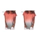 thumbnail image 4 of Minnieouse Camiseta de mujer de manga corta con cuello Top degradado camiseta casual, rosa, XXL Rosado XXL 2piezas Minnieouse CBP501021, 4 of 6