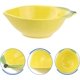 thumbnail image 4 of YIXIGCHEN - Cuenco de cerámica con forma de fruta de 4,7 x 3 pulgadas, forma de limón, para ensalada, decorativo, para aperitivos, dulces, nueces, postres, plato para servir para la cocina del hogar, 4 of 8