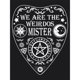 thumbnail image 3 of Grindstore - Camiseta We Are The Weirdos Mister Ouija para Mujer (Negro), 3 of 3