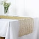 Efavormart 16" X 72" Gold Wire Nest Table Runner, Metallic String Woven ...