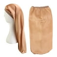 thumbnail image 1 of Chapeau Large Élastique Mode Femme Protection Soie Bonnet de Nuit, 1 of 5