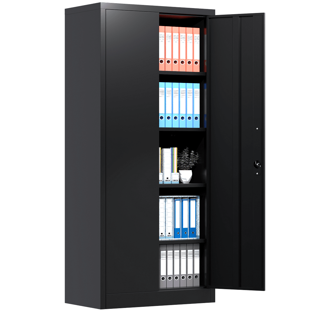 GANGMEI Metal Storage Metal Garage with Lockable Doors