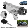 thumbnail image 3 of EIMELI Ignition Barrel Door Lock Ignition Barrel Lock Switch Switch With Key For Vw Golf Mk5 Mk6 Audi A3 8p Touran, 3 of 8