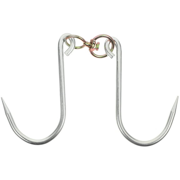 NICEXMAS Metal Meat Hanging Hook with Sturdy Design for Sausage and Poultry Handling
