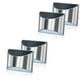 thumbnail image 3 of Luces solares para exterior, aplique solar LED, luz solar de acero inoxidable Lámparas solares impermeables Focos para exterior Apliques de pared para exterior, jardín, puerta de entrada, garaje,, 3 of 8