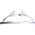 thumbnail image 3 of Front Bumper Skid Plate Molding Deflector Silver Replacement for Hyundai Santa Fe 2021-2023 86577-S1600 86578-S1600 86579-S1600, 3 of 6