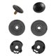 thumbnail image 1 of Kit de Piezas para Base de Lente de Casco, Fácil Instalación, Color Negro Robusto, 1 of 9