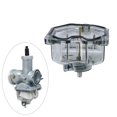 thumbnail image 3 of Motorcycle CG125 Carburetor Tank Transparent Clear Bottom Float Bowl Oil Cup, 3 of 5