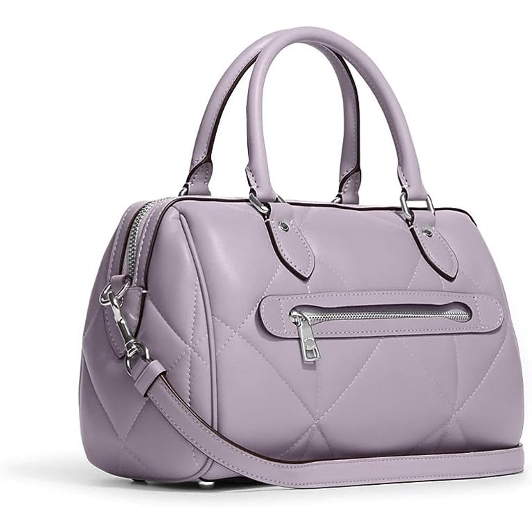 COACH Rowan Satchel With Puffy Diamond Quilting