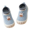 thumbnail image 2 of JAJAHO Baby Sock Shoes Toddler Walking Shoes Breathable Knit Soft Sole Non- Crib Shoes For Boys Girls 10M-3Y, 2 of 5