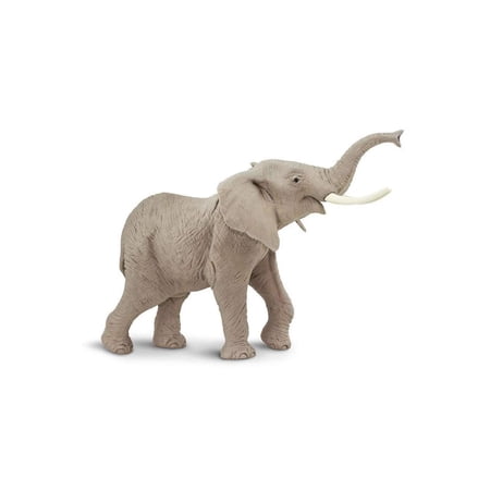 Safari Ltd. African Elephant Figurine - Realistic 8.4" Figure - Educational Toy for Boys, Girls & Kids Ages 3+