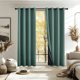 thumbnail image 1 of Cortinas Opacas para Sala de Estar: Privacidad, Reducción de Ruido, Cortinas con Ojales, Forro Negro, Paneles Aislantes Térmicos y Opacos., 1 of 6