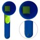 thumbnail image 2 of Cuchara Medidora + Embudo Preparación Antiderrames para Proteína en Polvo () Azul, 2 of 4