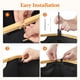 thumbnail image 5 of Cesto para la Ropa Sucia de 150L con Tapa, Cesta para la Colada con Asas de Bambú y 2 Bolsa Extraíble, Cesto de Ropa Plegable Grande para Dormitorio, Cuarto de Baño, Lavadero, Negro, 5 of 9
