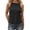 v#52Black213, variant on Womens Tank Tops Flowy Vest Halter Top Plus Size Solid Color With Adjustable Thin Strap Backless Loose Fit For Summer Training Classic Tops,Black,M