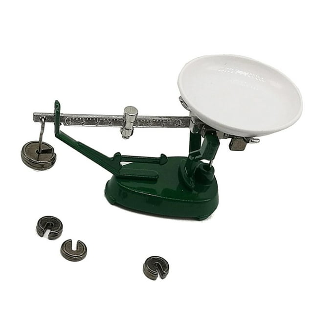 Balance de 1: 6 para muebles en miniatura , decoración de habitación, juguetes, accesorios Yotijar Balance de habitación de casa de muñecas