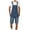 Blue, variant on Mens Casual Washed Work Cargo Bib Overall Jean Shorts with Chest Pocket Lightweight Cotton Loose Fit Denim Jumpersuit Walkshort Pockets Rompers Light Blue