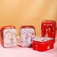 thumbnail image 4 of Packing Decorative Container Storage Small Metal Candy Container Cookie With Lids Storage Storage Bowls Chip Organizer Storage with Lids Food Pantry Storage Glass Containers with Lids for Food Flour, 4 of 4