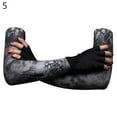 thumbnail image 1 of 1 Pair Outdoor Sports Camouflage Anti-UV Breathable Elastic Cooling Compression Arm Sleeves, 1 of 8