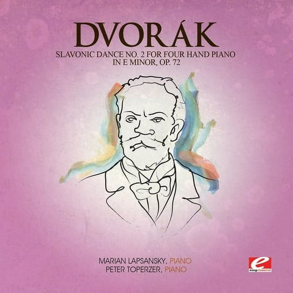 Dvorak - Slavonic Dance 2 Four Hand Piano E Min 72 - Music & Performance - CD