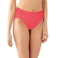 thumbnail image 1 of Bali Comfort Revolution Microfiber Hi-Cut Panty, 3-Pack In the Navy/Riviera Jade/Terracotta Pink Retro 8/9 Women's, 1 of 4