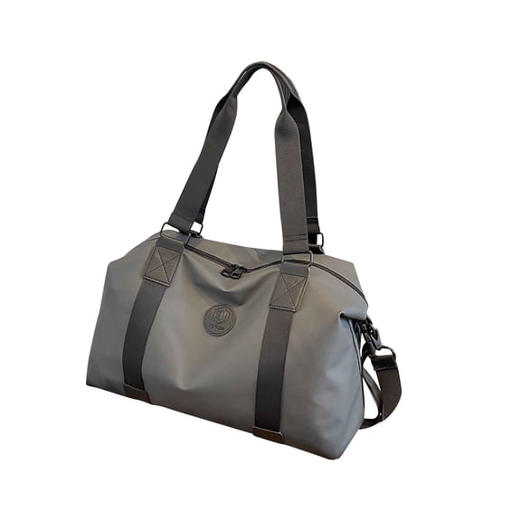 LACKUST New Large Capacity Crossbody Bag, Multiple Compartments, Cloth, Shoulder Style,Gray