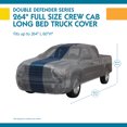 thumbnail image 3 of Duck Covers Double Defender Pickup Truck Cover, Fits Crew Cab Dually Long Bed Trucks up to 22 ft. L Fits select: 2009-2017 FORD F150, 2001-2017 CHEVROLET SILVERADO, 3 of 9