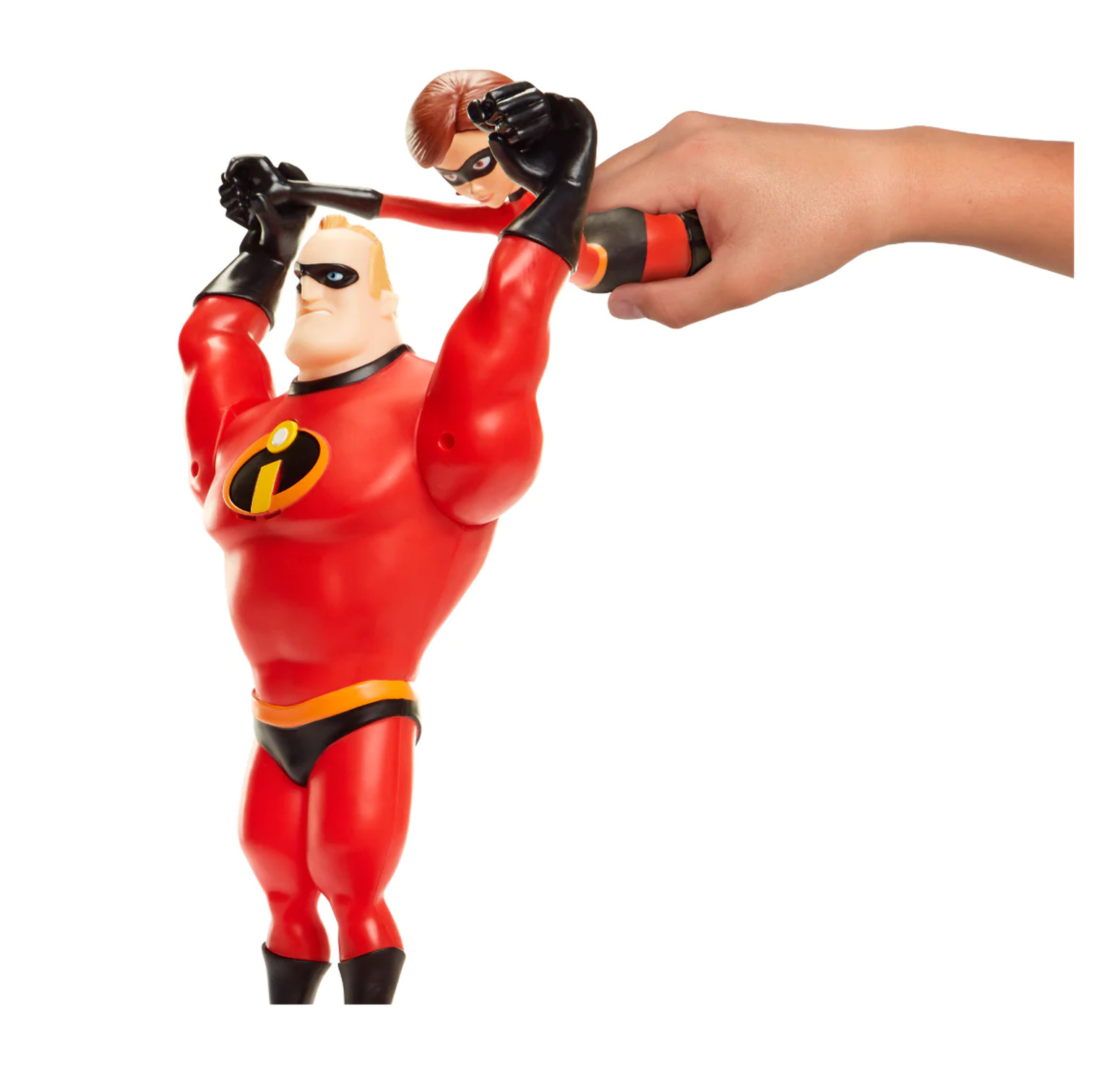 Incredibles 2 Power Couple Mr. Incredible and Elastigirl 12" Action Figures with Slingshot Feature - image 3 of 6