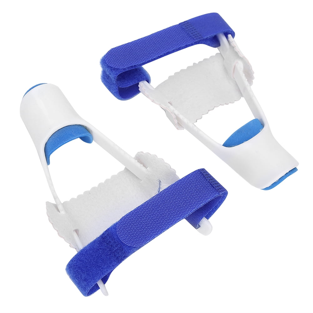 Tebru 2Pcs BigToe Bunion Hallux Valgus Straightener Night Splint Corrector Pain Relief
