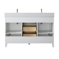 thumbnail image 6 of Vanity Art 54" Bathroom Vanity with Sinks and Engineered Marble Top, Freestanding Storage Cabinet with 2 Drawers, 2 Shelves and 1 Flip Down Tray, 6 of 6