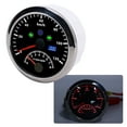 thumbnail image 1 of GPS Speedometer, Red Backlight LCD Display 85mm RPM Gauge 0-8000rpm  For Yacht RV Truck Black,White, 1 of 8