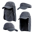 thumbnail image 6 of TureClos Foldable Sun Protection UV Fishing Camping Hiking Hat Windproof Sun Hat, 6 of 6