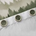 thumbnail image 4 of Feelyou Olive Pine Tree Blackout Curtains Set of 2 (52x84 Each), Landscape Window Curtains, 4 of 6