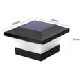 thumbnail image 5 of Lampara Lámpara de estigma cuadrado impermeable de luz de cerca solar 6LED para decoración de jardín Likrtyny Lámpara, 5 of 5