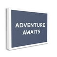 thumbnail image 3 of Stupell Industries Adventure Awaits Motivating Phrase Inspirational Painting Gallery Wrapped Canvas Print Wall Art, 3 of 5