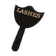 thumbnail image 5 of Espejo de mano para maquillaje, acrílico premium, compacto, herramienta de extensión de pestañas con asa, espejo de mano para niñas, mujeres, hogar y Negro, 5 of 8