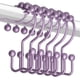 thumbnail image 1 of Titanker Ganchos para Cortina de Ducha, Anillos para Cortina de Ducha, Metal a Prueba de óxido, Ganchos de Ducha de Doble Deslizamiento, Anillos para Barras de Ducha de baño, Cortinas, Juego de 12 Gan, 1 of 4