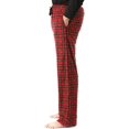 thumbnail image 2 of Microfleece Men Plaid Pajama Pantswith Pockets, 2 of 3