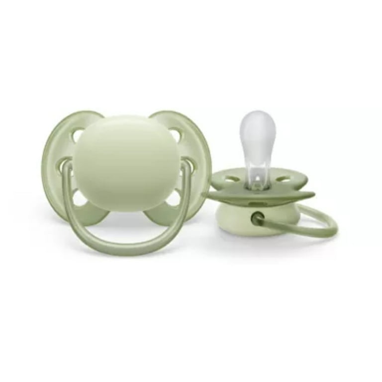 Philips Avent Ultra Soft Pacifier 0-6M, Sand / Pastel Warm