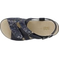 thumbnail image 4 of Women's SAS Huggy Adjustable Strap Sandal Navy/Multisnake Leather 11 M, 4 of 5