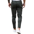 thumbnail image 2 of Solid Color Men Casual Pencil Pants Long Trousers, 2 of 4