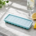 thumbnail image 5 of Dyegold Silicone Ice Tray Tray with Lid 10 Compartment Long Strip Ice Mold Flexible BPA Free Freezer Tray for Chilled Drinks Cocktail Party Kitchen Bar, 5 of 5
