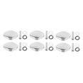 6pcs Guitar Tuning Peg Tuner Machine Head Knob With Screws and Washers