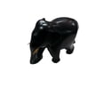 thumbnail image 4 of Hand-Carved Ebony Wood Elephant Decorative Statue – Handmade Wooden Animal Figurine for Home Décor, 4 of 4